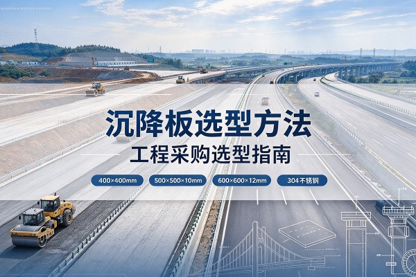 平定沉降板选择方法