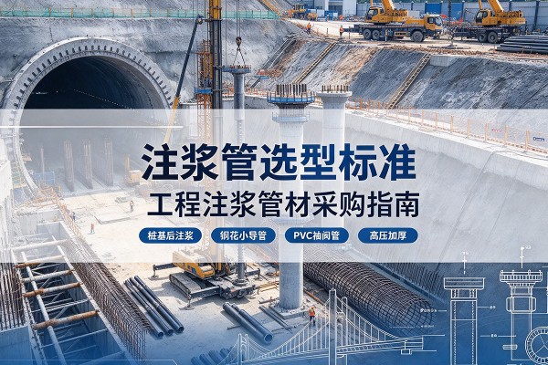 平定注浆管选型标准