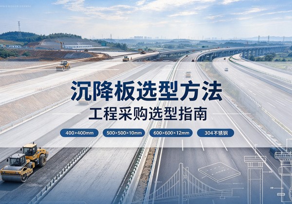 平定沉降板选择方法